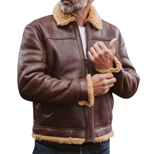 Giacca uomo pelle shearling
