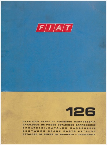 Fiat 126 catalogo ricambi - –,
