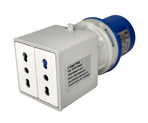 Adattatore spina industriale - spina,