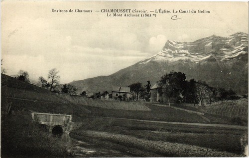 Cpa env chamoux - cpa, ak
