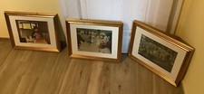 Lotto Di 3 Quadri Con Cornice