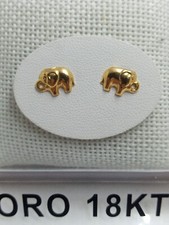 Orecchini in oro giallo 750 18