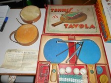 COLLEZIONISMO TENNIS DA TAVOLA SUPER GARA BRAL MI vintage