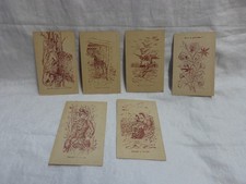 LOTTO CARTELLE TOMBOLA D'EPOCA