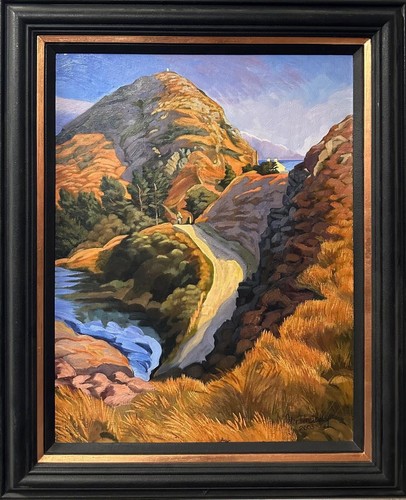 Dipinto olio peter winstanley - olio,