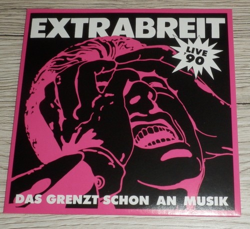 Extrabreit das grenzt schon - das, an