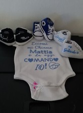 Set neonato,body e scarpine