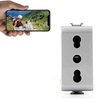 video Telecamera sorveglianza  a Colori Wi-Fi   bi presa bianca BI TICINO MATIX