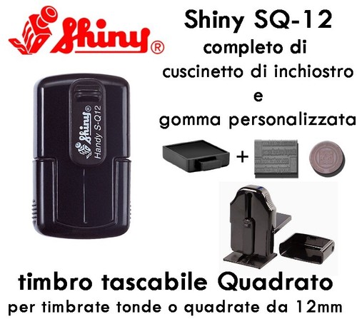 Timbro personalizzato shiny - timbro,