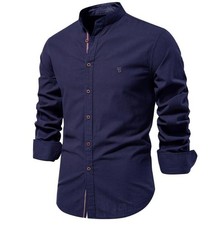 Camicia uomo misto cotone