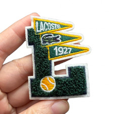 Lacoste toppa ricamata in