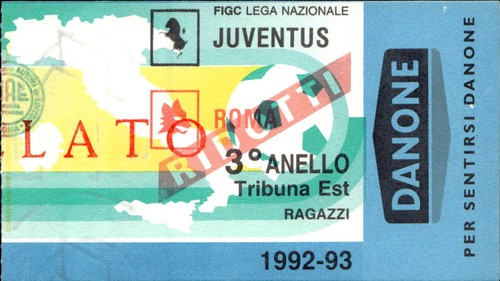 Biglietto stadio juventus - biglietto, roma