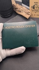 Rolex "Il Vostro Rolex Oyster" Booklet – Italian Edition, Original Vintage Manua