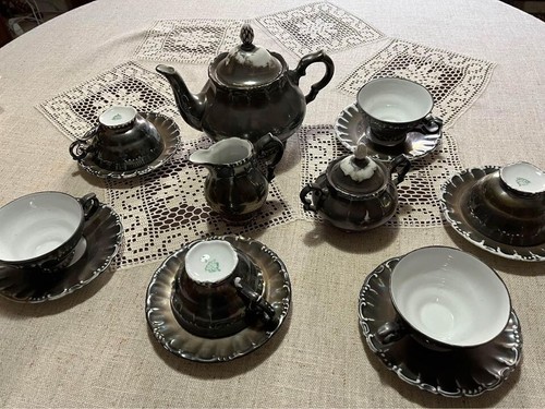 Servizio caffè antico in - servizio,