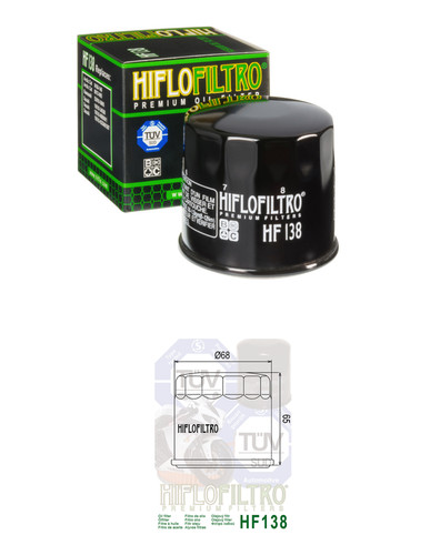 Hf138 hiflo filtro olio suzuki - hiflo,