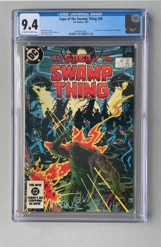 Swamp thing cgc 4 1984 - #20,