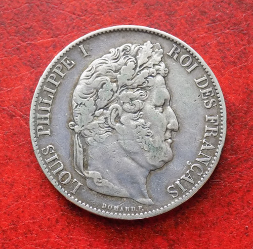 Francia franchi 1848 - 5, zecca