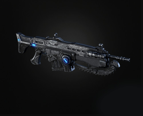 Gears war lancer blaster - gears,