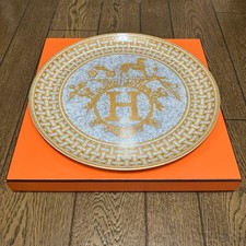 Hermes Tart Piatto Mosaico 24 12,6 pollici mai usato Giappone