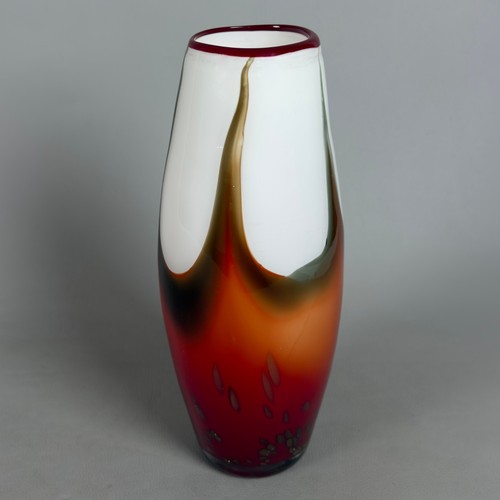Vaso vetro murano sommerso - vaso,