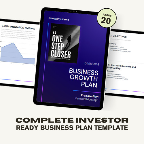 Business plan template 0204 - plan,