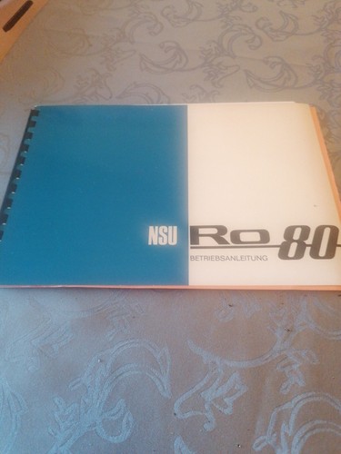 Manuale uso manutenzione nsu - uso, e