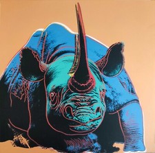 Andy Warhol  Rhinoceros
