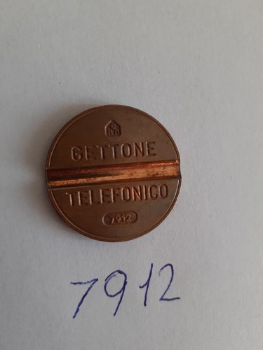 Gettone telefonico serie 7912 - gettone,