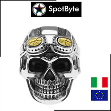 Anello Uomo Teschio Scheletro