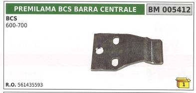 Premilama barra centrale - , per