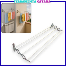 stendino da parete a muro stendibiancheria estensibile allungabile scomparsa