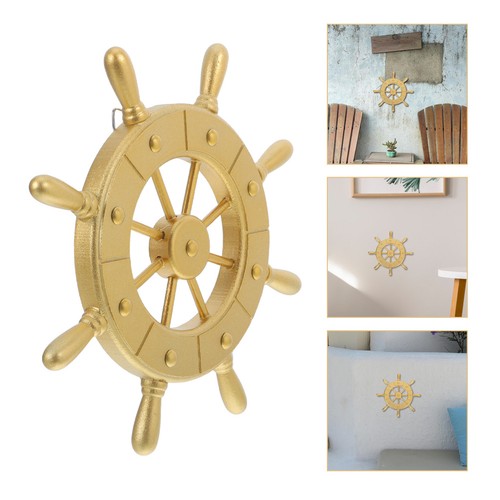 Timone legno vintage barca - ,