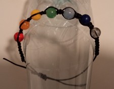 Shamballa braccialetto. 7 Chakra. Trattato con Reiki.