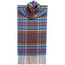 Sciarpa tartan 100% vera lana