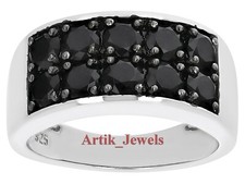 Nero Moissanite Con 14K