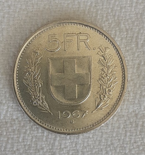 Svizzera franchi 1967 - 5,