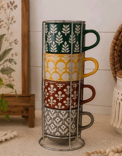 Set tazze pezzi - pezzi, boho