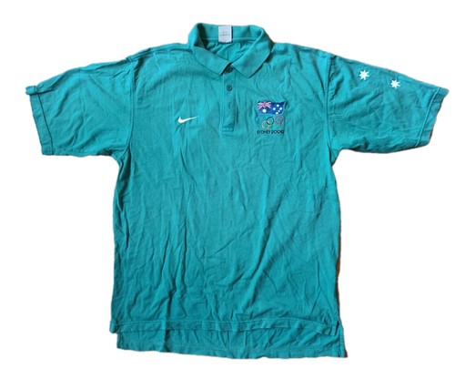 Nike vintage polo shirt - vintage, team