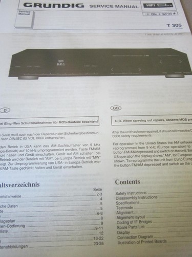Grundig hifi 305 - t,
