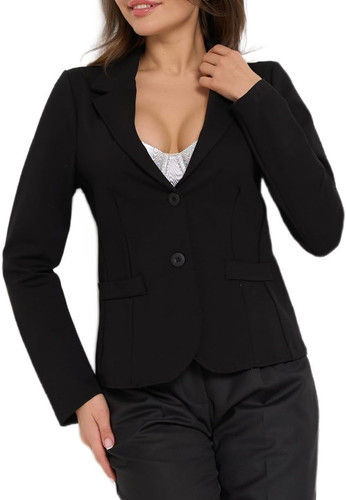 Blazer donna elegante corto - elegante,