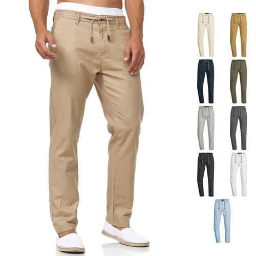 Indicode pantaloni lino - indicode,