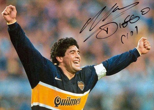 Diego maradona signed - diego,