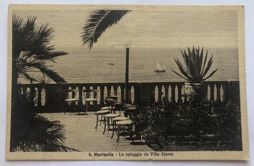 Cartolina santa marinella - santa,