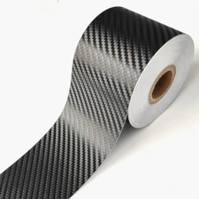 Pellicola adesiva nastro carbonio carbon 3D misura 50mm x 2 MT decorazione auto