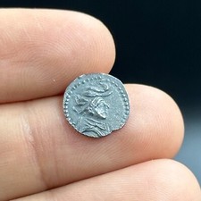 Moneta d'argento autentica