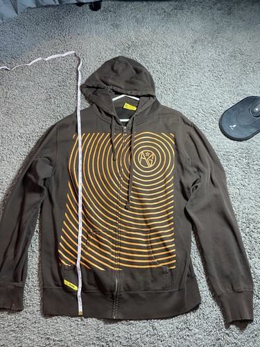 Felpa con cappuccio zip uomo