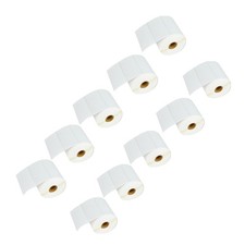 10 Rotoli 810 Etichetta Carta