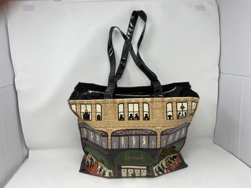Borsa shopping harrods cotone - shopping,