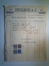Invoice "CONSTRUZIONI EDILI