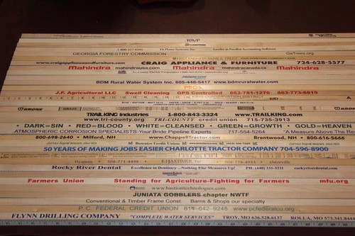 Lotto quadrati yardstick - 33,
